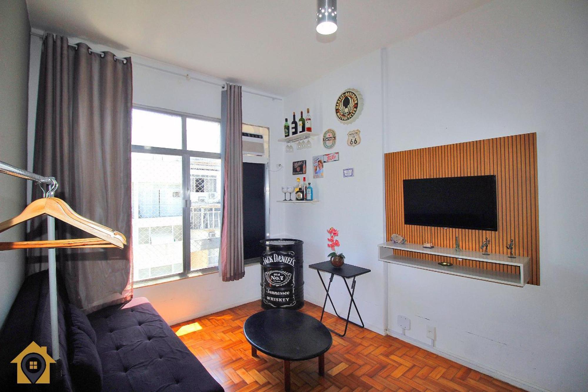 Apartamento Simples Com Vista Mar P/ 4 Pessoas Ao Lado Da Com Comercios Ao Redor Río de Janeiro